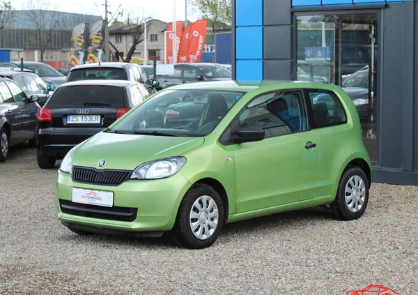 Skoda Citigo cena 22900 przebieg: 158261, rok produkcji 2016 z Krzepice małe 154